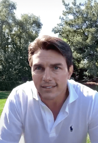 Tom Cruise golf video