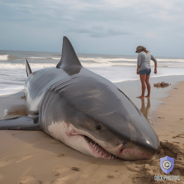 fake shark image