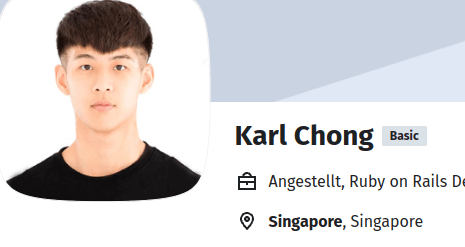 graphic 6: Claimed location in Singapore